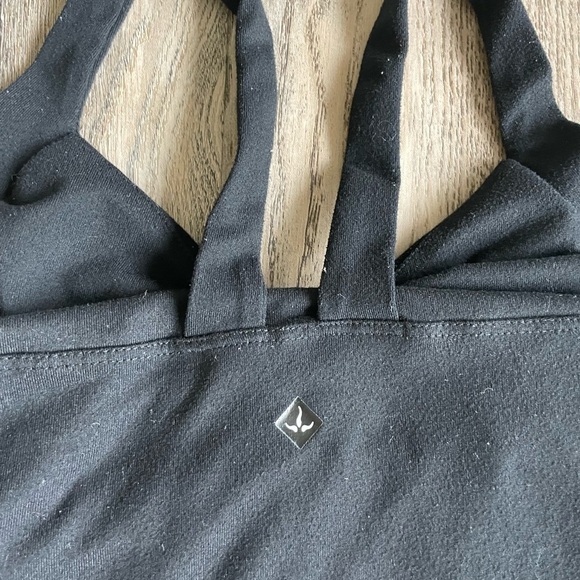 Prana Black Fitted Tank, size medium - Picture 3 of 6